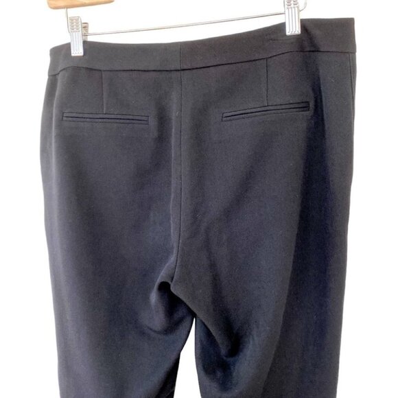 Tahari black trousers with gold accents, with narrow leg opening, medium rise - Picture 8 of 14